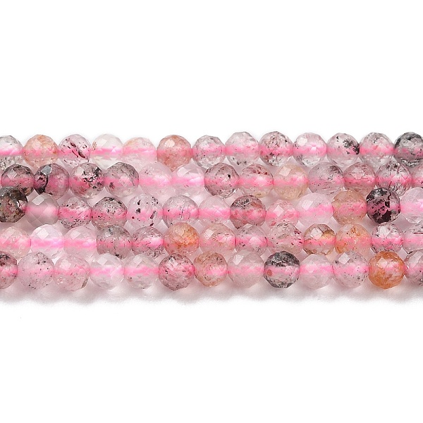 PandaHall Natural Strawberry Quartz Beads Strands, Faceted, Round, 2~2.5mm, Hole: 0.5mm, about 161~162pcs/strand, 14.96 inch(38cm)...
PandaHall Natural Strawberry Quartz Beads Strands, Faceted, Round, 2~2.5mm, Hole: 0.5mm, about 161~162pcs/strand, 14.96 inch(38cm)...