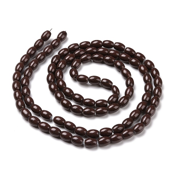 PandaHall Baking Painted Drawbench Glass Bead Strands, Oval, Saddle Brown, 8x6~6.5mm, Hole: 1mm, about 100pcs/strand, 31.4 inch Glass Oval...
PandaHall Baking Painted Drawbench Glass Bead Strands, Oval, Saddle Brown, 8x6~6.5mm, Hole: 1mm, about 100pcs/strand, 31.4 inch Glass Oval...