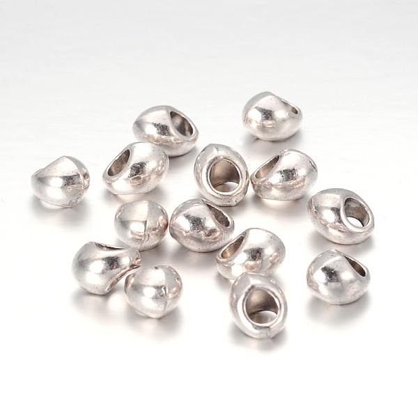 PandaHall Tibetan Style Alloy Pendants, Teardrop, Antique Silver, Lead Free & Cadmium Free & Nickel Free, 10x8mm, Hole: 4.5mm Alloy Teardrop
PandaHall Tibetan Style Alloy Pendants, Teardrop, Antique Silver, Lead Free & Cadmium Free & Nickel Free, 10x8mm, Hole: 4.5mm Alloy Teardrop