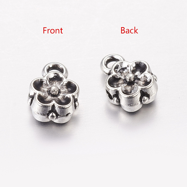 PandaHall Tibetan Style Flower Tube Bails, Loop Bails, Alloy Bail Beads, Cadmium Free & Nickel Free & Lead Free, Antique Silver, 8x6x4mm...
PandaHall Tibetan Style Flower Tube Bails, Loop Bails, Alloy Bail Beads, Cadmium Free & Nickel Free & Lead Free, Antique Silver, 8x6x4mm...