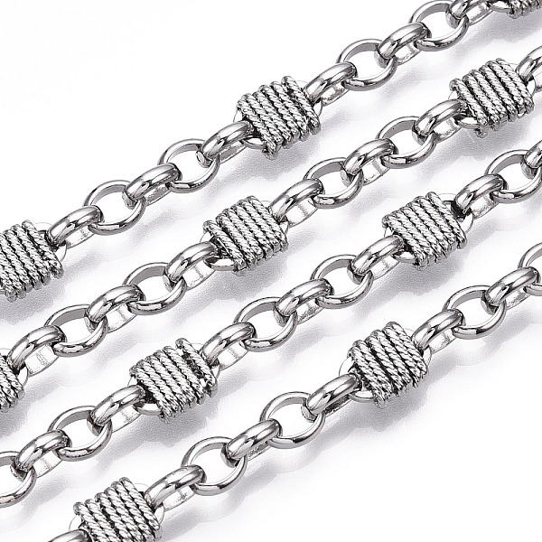 PandaHall Brass Twist Knot Lock Link Chains, Unwelded, with Spool, Real Platinum Plated, 9.5x7x3.5mm, Links: 6.5x2x1mm, about 39.37 Feet...
PandaHall Brass Twist Knot Lock Link Chains, Unwelded, with Spool, Real Platinum Plated, 9.5x7x3.5mm, Links: 6.5x2x1mm, about 39.37 Feet...