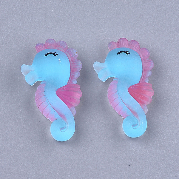 PandaHall Printed Resin Cabochons, Frosted, Sea Horse, Light Sky Blue, 30x17x7mm Resin Sea Horse Blue
PandaHall Printed Resin Cabochons, Frosted, Sea Horse, Light Sky Blue, 30x17x7mm Resin Sea Horse Blue