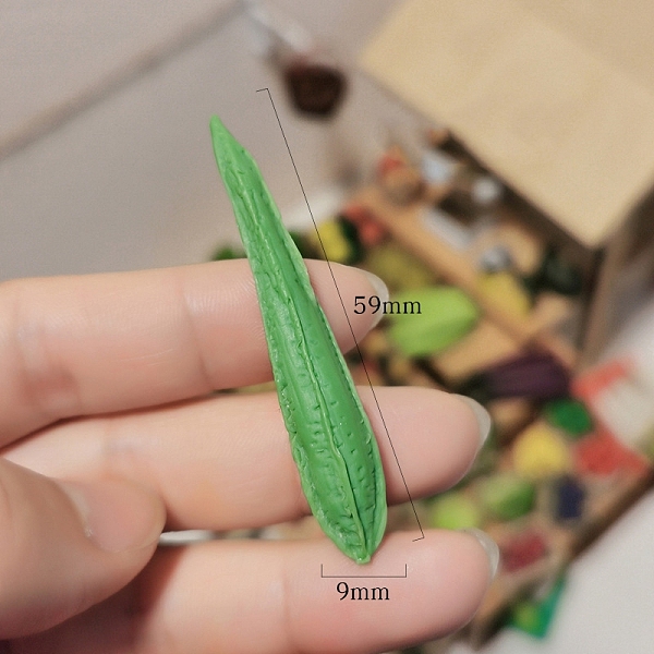 PandaHall Resin Vegetable Model, Micro Landscape Garden Dollhouse Accessories, Pretending Prop Decorations, Loofah, 59x9mm Resin Vegetables
PandaHall Resin Vegetable Model, Micro Landscape Garden Dollhouse Accessories, Pretending Prop Decorations, Loofah, 59x9mm Resin Vegetables