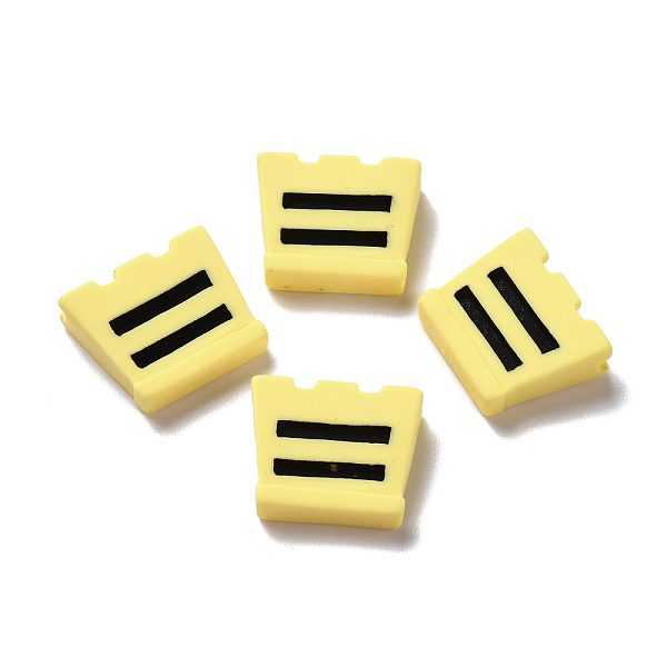 PandaHall Opaque Resin Cabochons, Road Fence, Gold, 15x18.5x5mm Resin Trapezoid Gold
PandaHall Opaque Resin Cabochons, Road Fence, Gold, 15x18.5x5mm Resin Trapezoid Gold