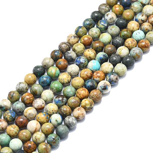 PandaHall Natural Chrysocolla and Lapis Lazuli Beads Strands, Round, 8mm, Hole: 1mm, about 50pcs/strand, 15.55 inch(39.5cm) Chrysocolla and...
PandaHall Natural Chrysocolla and Lapis Lazuli Beads Strands, Round, 8mm, Hole: 1mm, about 50pcs/strand, 15.55 inch(39.5cm) Chrysocolla and...