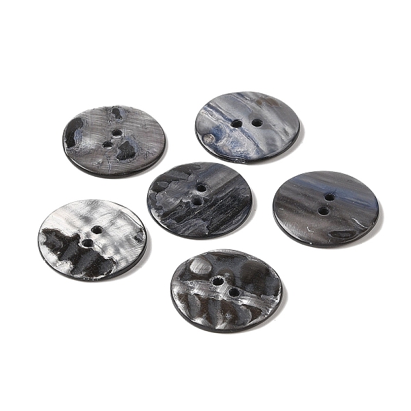 PandaHall Natural Freshwater Shell Button, Dyed, 2-Hole, Flat Round, Black, 30x3mm, Hole: 2.5mm Shell Flat Round Black
PandaHall Natural Freshwater Shell Button, Dyed, 2-Hole, Flat Round, Black, 30x3mm, Hole: 2.5mm Shell Flat Round Black