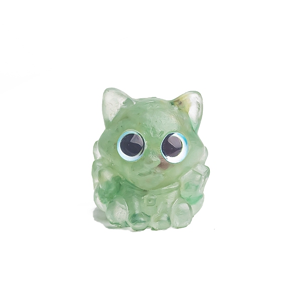 PandaHall Resin Nine-tailed Fox Display Decoration, with Natural Green Aventurine Chips inside Statues for Home Office Decorations...
PandaHall Resin Nine-tailed Fox Display Decoration, with Natural Green Aventurine Chips inside Statues for Home Office Decorations...