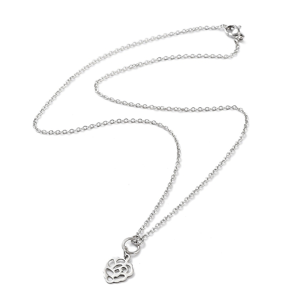 PandaHall Grape Pendant Necklaces, 304 Stainless Steel Necklace, Stainless Steel Color, 17.83 inch(45.3cm) 304 Stainless Steel
PandaHall Grape Pendant Necklaces, 304 Stainless Steel Necklace, Stainless Steel Color, 17.83 inch(45.3cm) 304 Stainless Steel