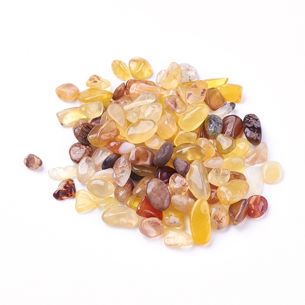 PandaHall Natural Yellow Agate Beads, Dyed, Undrilled/No Hole, Chips, 7~13x6~7x3~5mm, about 100g/bag Yellow Agate Chip
PandaHall Natural Yellow Agate Beads, Dyed, Undrilled/No Hole, Chips, 7~13x6~7x3~5mm, about 100g/bag Yellow Agate Chip