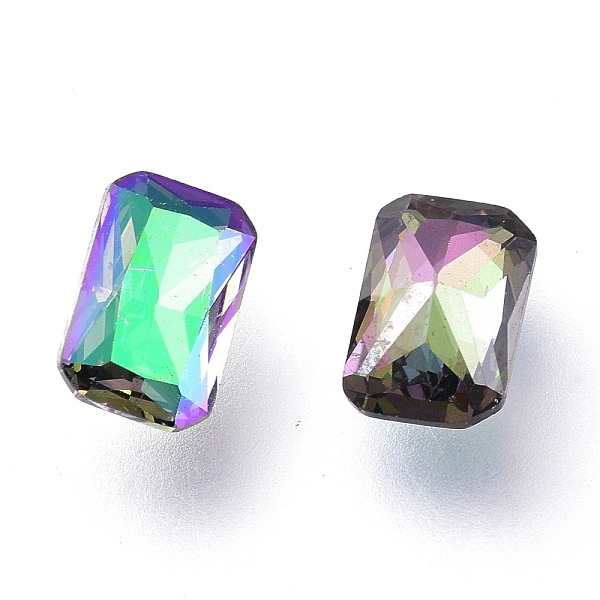PandaHall Cubic Zirconia Pointed Back Cabochons, Faceted Rectangle, Ghost Light, 6x4x2mm Cubic Zirconia Rectangle Gray
PandaHall Cubic Zirconia Pointed Back Cabochons, Faceted Rectangle, Ghost Light, 6x4x2mm Cubic Zirconia Rectangle Gray