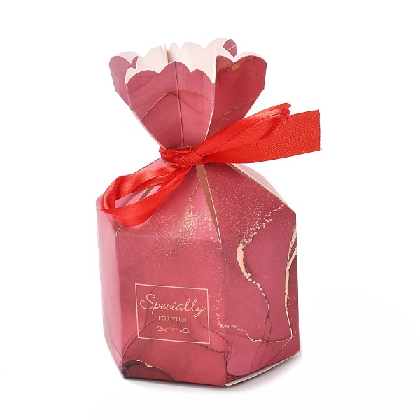 PandaHall Paper Candy Boxes, Jewelry Candy Wedding Party Gift Packaging, with Ribbon, Hexagonal Vase, Marble Pattern, 7.25x7.2x13.1cm Paper...
PandaHall Paper Candy Boxes, Jewelry Candy Wedding Party Gift Packaging, with Ribbon, Hexagonal Vase, Marble Pattern, 7.25x7.2x13.1cm Paper...