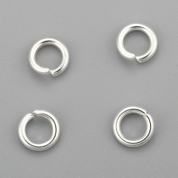 PandaHall 304 Stainless Steel Jump Rings, Open Jump Rings, Silver, 6x1.2mm, Inner Diameter: 4mm 304 Stainless Steel
PandaHall 304 Stainless Steel Jump Rings, Open Jump Rings, Silver, 6x1.2mm, Inner Diameter: 4mm 304 Stainless Steel