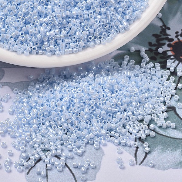 PandaHall MIYUKI Delica Beads, Cylinder, Japanese Seed Beads, 11/0, (DB1537) Opaque Light Sky Blue Ceylon, 1.3x1.6mm, Hole: 0.8mm, about...
PandaHall MIYUKI Delica Beads, Cylinder, Japanese Seed Beads, 11/0, (DB1537) Opaque Light Sky Blue Ceylon, 1.3x1.6mm, Hole: 0.8mm, about...