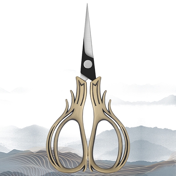 PandaHall Stainless Steel Scissors, Embroidery Scissors, Sewing Scissors, with Zinc Alloy Handle, Tan, 108x51mm Stainless Steel Orange
PandaHall Stainless Steel Scissors, Embroidery Scissors, Sewing Scissors, with Zinc Alloy Handle, Tan, 108x51mm Stainless Steel Orange