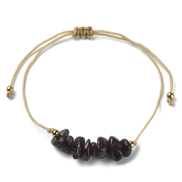 PandaHall Natural Garnet Chips Braided Bead Bracelets, Nylon Cords Adjustable Bracelet, Inner Diameter: 3-1/4 inch(8.1cm) Garnet Chip
PandaHall Natural Garnet Chips Braided Bead Bracelets, Nylon Cords Adjustable Bracelet, Inner Diameter: 3-1/4 inch(8.1cm) Garnet Chip