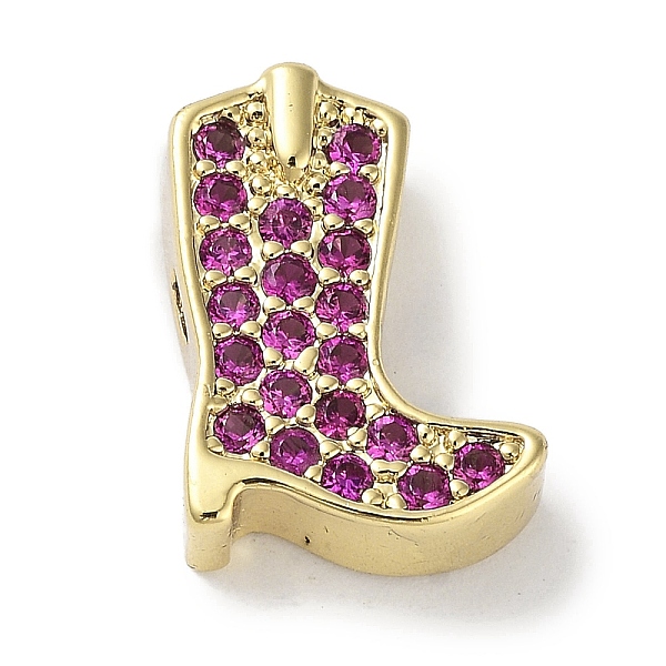 PandaHall Rack Plating Brass Micro Pave Purple Cubic Zirconia Beads, Lead Free & Cadmium Free, Long-Lasting Plated, Shoe, Real 18K Gold...
PandaHall Rack Plating Brass Micro Pave Purple Cubic Zirconia Beads, Lead Free & Cadmium Free, Long-Lasting Plated, Shoe, Real 18K Gold...