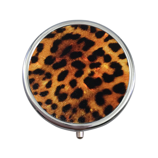 PandaHall Portable Stainless Steel Pill Box, with Shell and Mirror, 3 Grids Multi-use Travel Storage Boxes, Flat Round, Leopard Print...
PandaHall Portable Stainless Steel Pill Box, with Shell and Mirror, 3 Grids Multi-use Travel Storage Boxes, Flat Round, Leopard Print...