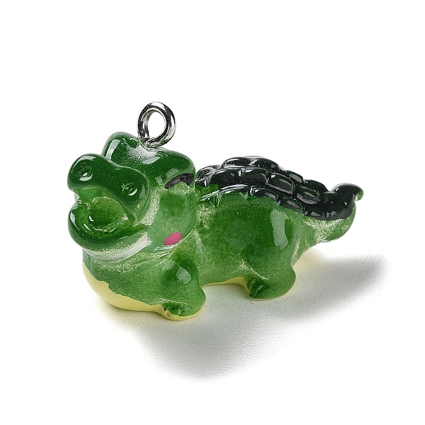 PandaHall Sea Animal ThemeTraslucent Resin Pendants, Crocodile Charms with Platinum Tone Iron Loops, Green, 18x13.5x29mm, Hole: 2mm...
PandaHall Sea Animal ThemeTraslucent Resin Pendants, Crocodile Charms with Platinum Tone Iron Loops, Green, 18x13.5x29mm, Hole: 2mm...