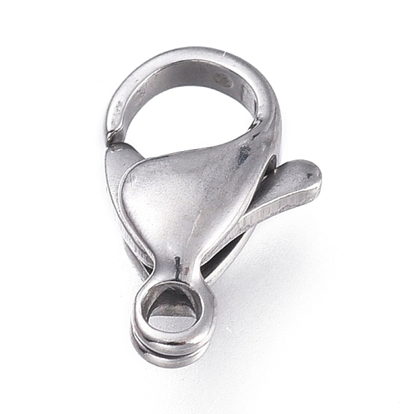 PandaHall 316 Surgical Stainless Steel Lobster Claw Clasps, Manual Polishing, Stainless Steel Color, 11x7x3.3mm, Hole: 1.4mm 316 Surgical...
PandaHall 316 Surgical Stainless Steel Lobster Claw Clasps, Manual Polishing, Stainless Steel Color, 11x7x3.3mm, Hole: 1.4mm 316 Surgical...