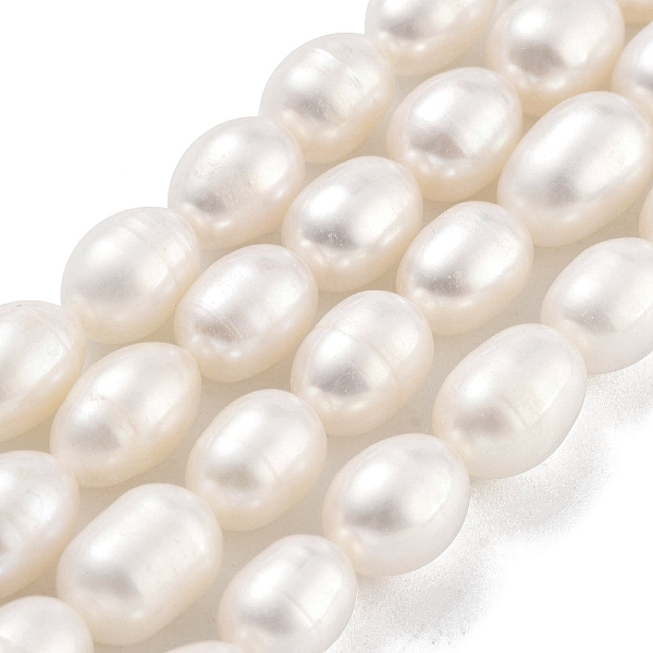 PandaHall Natural Cultured Freshwater Pearl Beads Strands, Rice, Grade 4A+, White, 7~8mm, Hole: 0.6mm, about 21~22pcs/strand, 6.89''~7.09''...
PandaHall Natural Cultured Freshwater Pearl Beads Strands, Rice, Grade 4A+, White, 7~8mm, Hole: 0.6mm, about 21~22pcs/strand, 6.89''~7.09''...