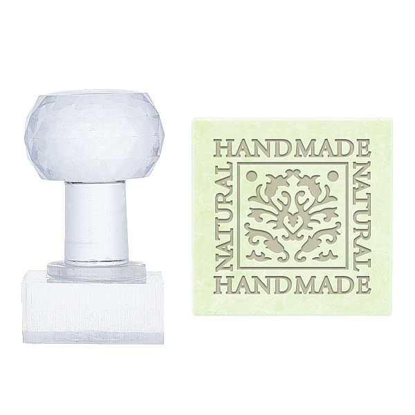 PandaHall PH Handmade Soap Stamp Natural Acrylic Stamp with Handle Soap Embossing Stamp Soap Chapter Imprint Stamp for Soap Maker Cookie...
PandaHall PH Handmade Soap Stamp Natural Acrylic Stamp with Handle Soap Embossing Stamp Soap Chapter Imprint Stamp for Soap Maker Cookie...