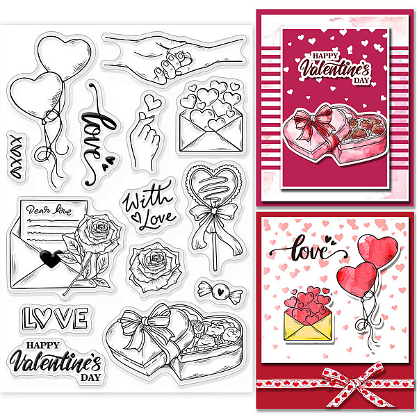 PandaHall GLOBLELAND Valentine's Day Clear Stamps for Cards Making Rose Heart Confessions Silicone Clear Stamp Seals Transparent Stamps for...
PandaHall GLOBLELAND Valentine's Day Clear Stamps for Cards Making Rose Heart Confessions Silicone Clear Stamp Seals Transparent Stamps for...