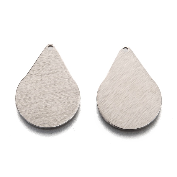 PandaHall 304 Stainless Steel Pendants, Stamping Blank Tag, Laser Cut, Double Side Drawbench Effect, Teardrop, Stainless Steel Color...
PandaHall 304 Stainless Steel Pendants, Stamping Blank Tag, Laser Cut, Double Side Drawbench Effect, Teardrop, Stainless Steel Color...