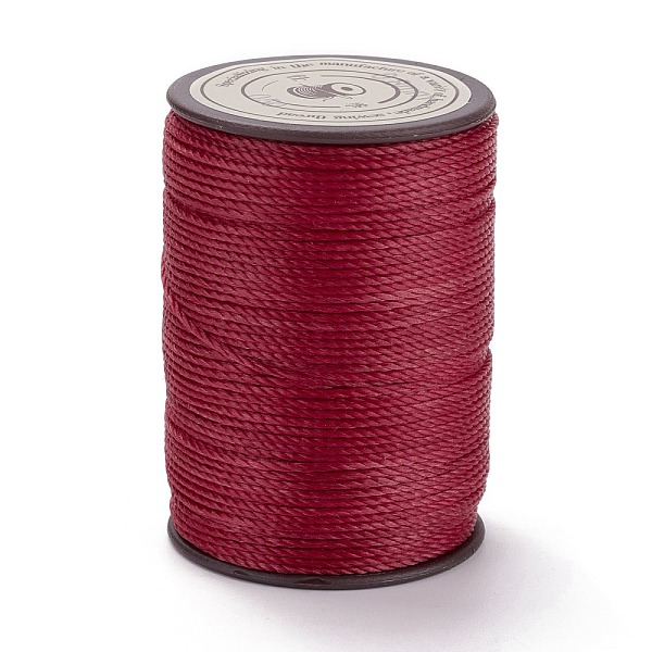 PandaHall Round Waxed Polyester Thread String, Micro Macrame Cord, Twisted Cord, for Leather Sewing Stitching, FireBrick, 0.8mm, about 54.68..., Red
PandaHall Round Waxed Polyester Thread String, Micro Macrame Cord, Twisted Cord, for Leather Sewing Stitching, FireBrick, 0.8mm, about 54.68..., Red