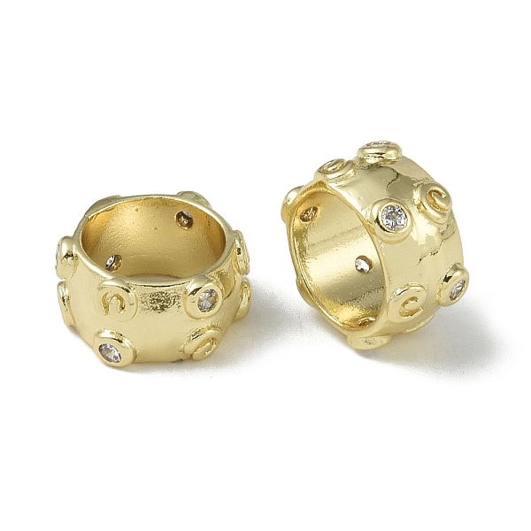 PandaHall Rack Plating Brass Beads, Large Hole Beads, Long-Lasting Plated, Lead Free & Cadmium Free, Real 18K Gold Plated, 13x6.5mm, Hole...
PandaHall Rack Plating Brass Beads, Large Hole Beads, Long-Lasting Plated, Lead Free & Cadmium Free, Real 18K Gold Plated, 13x6.5mm, Hole...