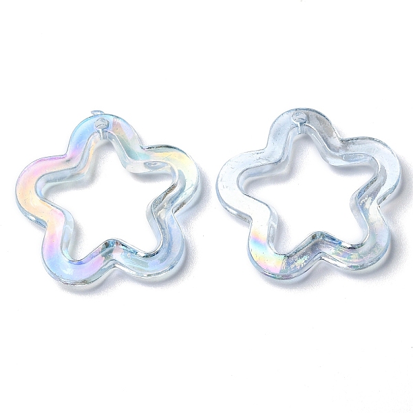 PandaHall Transparent Acrylic Pendants, Star, Light Blue, 30x30.5x5mm, Hole: 1.8mm Acrylic Star
PandaHall Transparent Acrylic Pendants, Star, Light Blue, 30x30.5x5mm, Hole: 1.8mm Acrylic Star