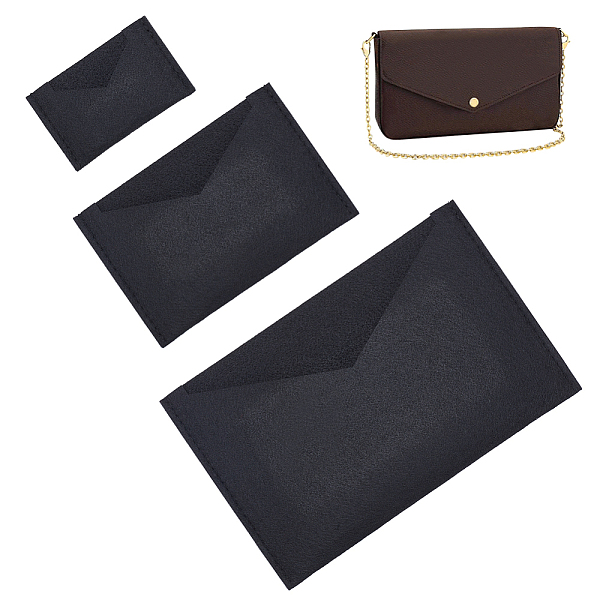 PandaHall WADORN 3 Sizes Purse Organizer Insert, Felt Handbag Organizer Insert Bag Liner Pouch Mini Envelope Bag Inner Pocket Clutch Bag..., Black
PandaHall WADORN 3 Sizes Purse Organizer Insert, Felt Handbag Organizer Insert Bag Liner Pouch Mini Envelope Bag Inner Pocket Clutch Bag..., Black