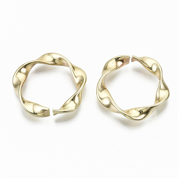 PandaHall Brass Links Connectors, Cadmium Free & Nickel Free & Lead Free, Flower, Twist, Real 16K Gold Plated, 24.5x25x4mm, Inner Diameter...
PandaHall Brass Links Connectors, Cadmium Free & Nickel Free & Lead Free, Flower, Twist, Real 16K Gold Plated, 24.5x25x4mm, Inner Diameter...