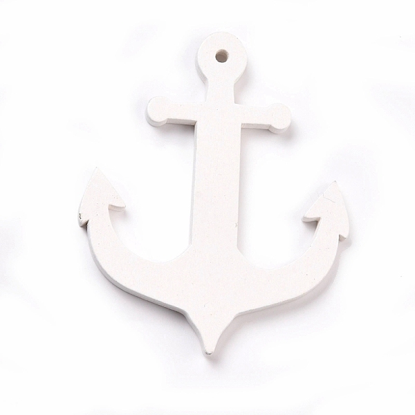 PandaHall Ocean Theme Spray Painted Schima Wood Big Pendants, Anchor, Snow, 80x65.5x4.5mm, Hole: 3mm Wood Anchor & Helm White
PandaHall Ocean Theme Spray Painted Schima Wood Big Pendants, Anchor, Snow, 80x65.5x4.5mm, Hole: 3mm Wood Anchor & Helm White