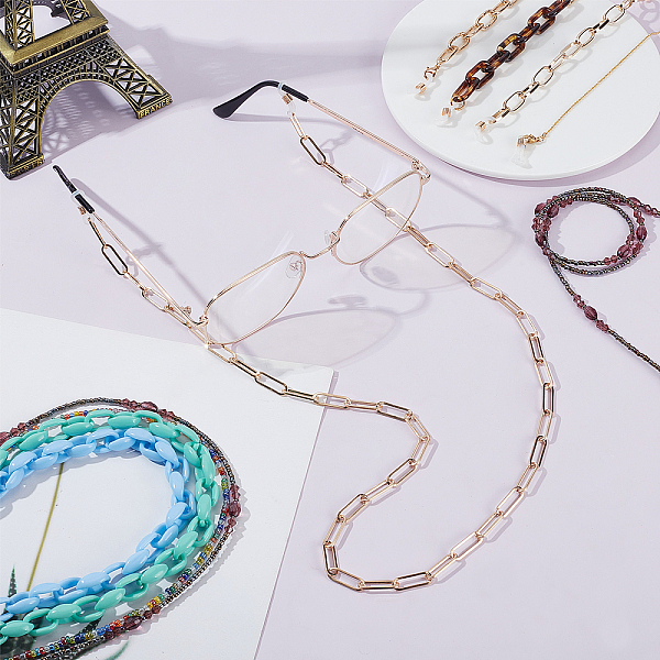 PandaHall ARRICRAFT 10Pcs 9 Styles Eyeglasses Chains, Neck Strap for Eyeglasses, with Glass Seed Beads, Acrylic Cable Chains and Rubber Loop...
PandaHall ARRICRAFT 10Pcs 9 Styles Eyeglasses Chains, Neck Strap for Eyeglasses, with Glass Seed Beads, Acrylic Cable Chains and Rubber Loop...