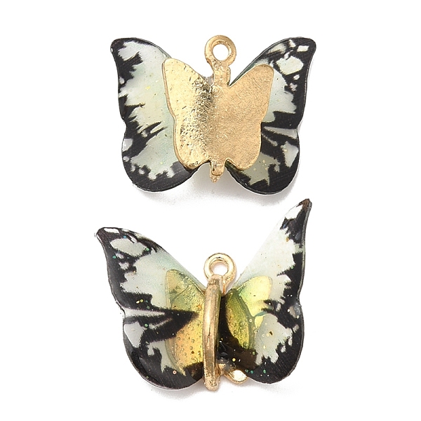 PandaHall Transparent Resin Pendants, Butterfly Charms with Golden Plated Alloy Findings, Black, 17~18x21~24x7~7.5mm, Hole: 1.5mm...
PandaHall Transparent Resin Pendants, Butterfly Charms with Golden Plated Alloy Findings, Black, 17~18x21~24x7~7.5mm, Hole: 1.5mm...