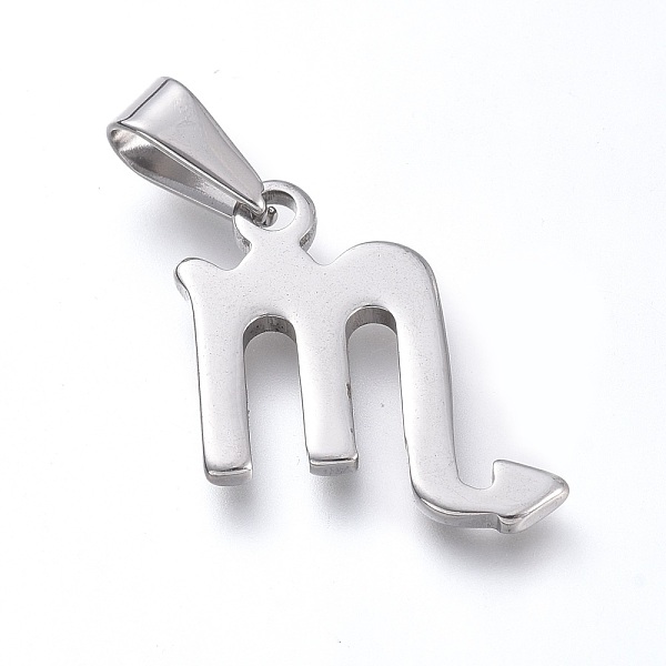PandaHall 304 Stainless Steel Pendants, Constellation/Zodiac Sign, Stainless Steel Color, Scorpio, 21x17x1.7mm, Hole: 3x6.8mm 304 Stainless...
PandaHall 304 Stainless Steel Pendants, Constellation/Zodiac Sign, Stainless Steel Color, Scorpio, 21x17x1.7mm, Hole: 3x6.8mm 304 Stainless...