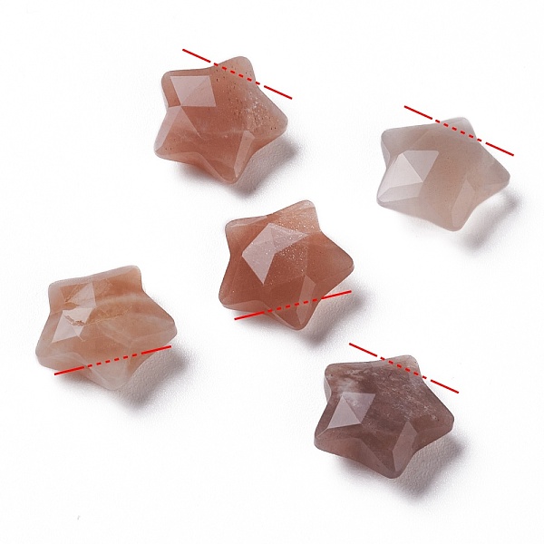 PandaHall Natural Sunstone Charms, Star, Faceted, 13~13.5x14~14.5x6~6.5mm, Hole: 0.8mm Sunstone Star
PandaHall Natural Sunstone Charms, Star, Faceted, 13~13.5x14~14.5x6~6.5mm, Hole: 0.8mm Sunstone Star