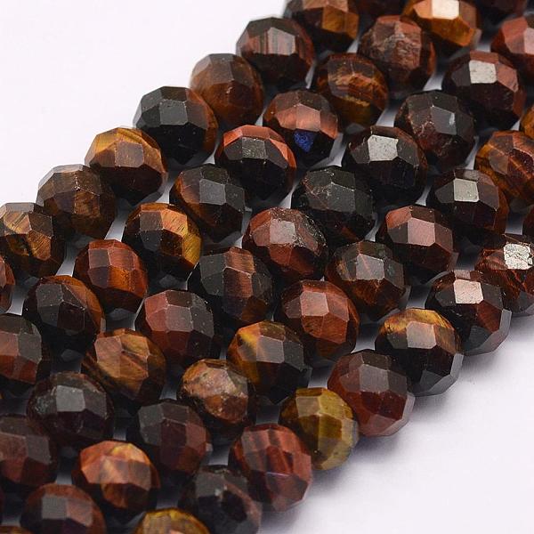 PandaHall Natural Tiger Eye Beads Strands, Faceted, Rondelle, 6x4mm, Hole: 1mm, about 76pcs/strand, 15.3 inch(39cm) Tiger Eye Rondelle..., Orange
PandaHall Natural Tiger Eye Beads Strands, Faceted, Rondelle, 6x4mm, Hole: 1mm, about 76pcs/strand, 15.3 inch(39cm) Tiger Eye Rondelle..., Orange