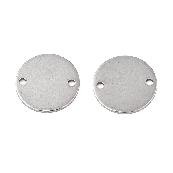 PandaHall 304 Stainless Steel Connector Charms, Stamping Blank Tag, Flat Round, Stainless Steel Color, 16x1mm, Hole: 1.6mm 201 Stainless...
PandaHall 304 Stainless Steel Connector Charms, Stamping Blank Tag, Flat Round, Stainless Steel Color, 16x1mm, Hole: 1.6mm 201 Stainless...