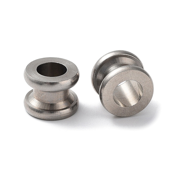 PandaHall 303 Stainless Steel Beads, Large Hole Beads, Column, Stainless Steel Color, 13x10mm, Hole: 7mm 303 Stainless Steel Column
PandaHall 303 Stainless Steel Beads, Large Hole Beads, Column, Stainless Steel Color, 13x10mm, Hole: 7mm 303 Stainless Steel Column