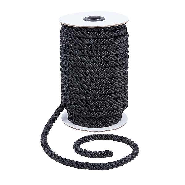 PandaHall BENECREAT Nylon Thread, for Home Decorate, Upholstery, Curtain Tieback, Honor Cord, Black, 8mm, 20m/roll Nylon Black
PandaHall BENECREAT Nylon Thread, for Home Decorate, Upholstery, Curtain Tieback, Honor Cord, Black, 8mm, 20m/roll Nylon Black