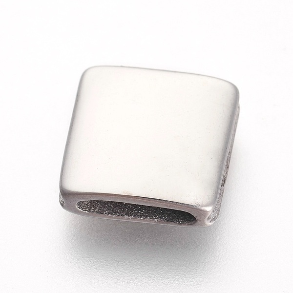 PandaHall 304 Stainless Steel Slide Charms, Rectangle, Stainless Steel Color, 12x12x4mm, Hole: 1.5x8mm 304 Stainless Steel Rectangle
PandaHall 304 Stainless Steel Slide Charms, Rectangle, Stainless Steel Color, 12x12x4mm, Hole: 1.5x8mm 304 Stainless Steel Rectangle