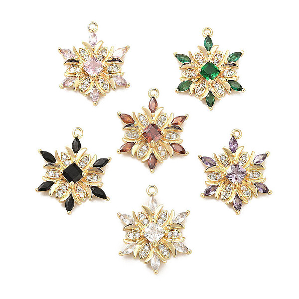 PandaHall Brass Micro Pave Colorful Cubic Zirconia Pendants, Snowflake, Real 18K Gold Plated, 20.5x16x4mm, Hole: 1.2mm Brass+Cubic Zirconia...
PandaHall Brass Micro Pave Colorful Cubic Zirconia Pendants, Snowflake, Real 18K Gold Plated, 20.5x16x4mm, Hole: 1.2mm Brass+Cubic Zirconia...