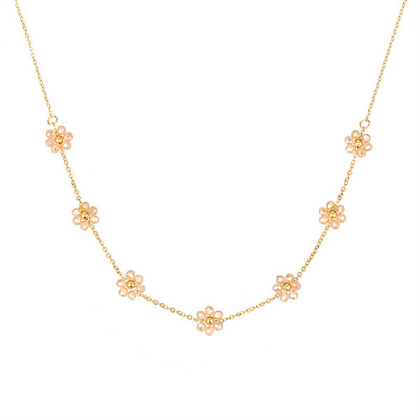 PandaHall Real 18K Gold Plated Stainless Steel Flower Beaded Pendant Necklaces for Women, Bisque, 17.72 inch(45cm) Stainless Steel Flower..., Orange
PandaHall Real 18K Gold Plated Stainless Steel Flower Beaded Pendant Necklaces for Women, Bisque, 17.72 inch(45cm) Stainless Steel Flower..., Orange