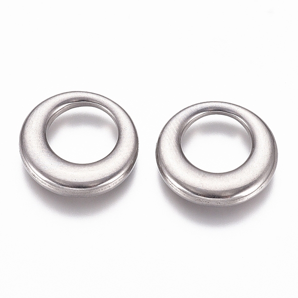 PandaHall 304 Stainless Steel Pendants, Ring, for Craft Jewelry Making, Stainless Steel Color, 15x3mm, Hole: 8mm 304 Stainless Steel Ring
PandaHall 304 Stainless Steel Pendants, Ring, for Craft Jewelry Making, Stainless Steel Color, 15x3mm, Hole: 8mm 304 Stainless Steel Ring