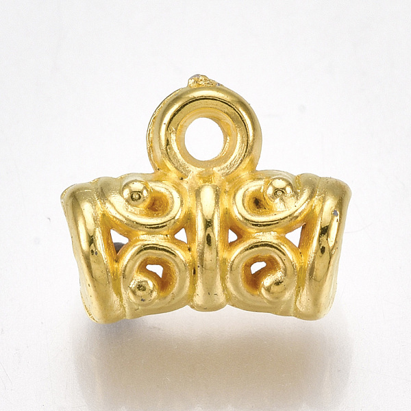 PandaHall CCB Plastic Tube Bails, Loop Bails, Golden, 10x12x6mm, Hole: 1.6mm Plastic Others
PandaHall CCB Plastic Tube Bails, Loop Bails, Golden, 10x12x6mm, Hole: 1.6mm Plastic Others