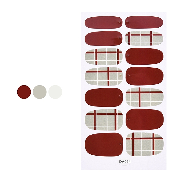PandaHall Colorful Flower Tartan Full Cover Glitter Nail Wraps Nail Polish Stickers, Self-Adhesive Nail Art Decals Strips, for Women Girls..., Brown
PandaHall Colorful Flower Tartan Full Cover Glitter Nail Wraps Nail Polish Stickers, Self-Adhesive Nail Art Decals Strips, for Women Girls..., Brown