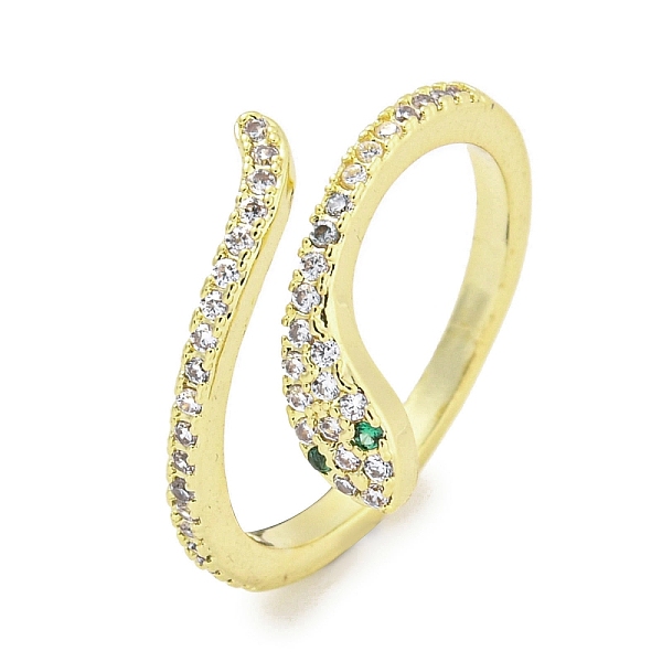 PandaHall Brass Micro Pave Cubic Zirconia Cuff Rings, Snake Open Rings for Women, Long-Lasting Plated, Golden, Adjustable Brass+Cubic...
PandaHall Brass Micro Pave Cubic Zirconia Cuff Rings, Snake Open Rings for Women, Long-Lasting Plated, Golden, Adjustable Brass+Cubic...