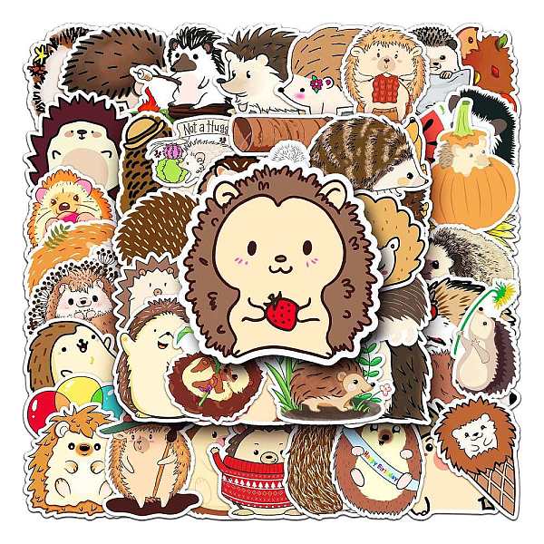 PandaHall Waterproof PVC Adhesive Stickers, for Suitcase, Skateboard, Refrigerator, Helmet, Mobile Phone Shell, Hedgehog Pattern, 55~85mm...
PandaHall Waterproof PVC Adhesive Stickers, for Suitcase, Skateboard, Refrigerator, Helmet, Mobile Phone Shell, Hedgehog Pattern, 55~85mm...