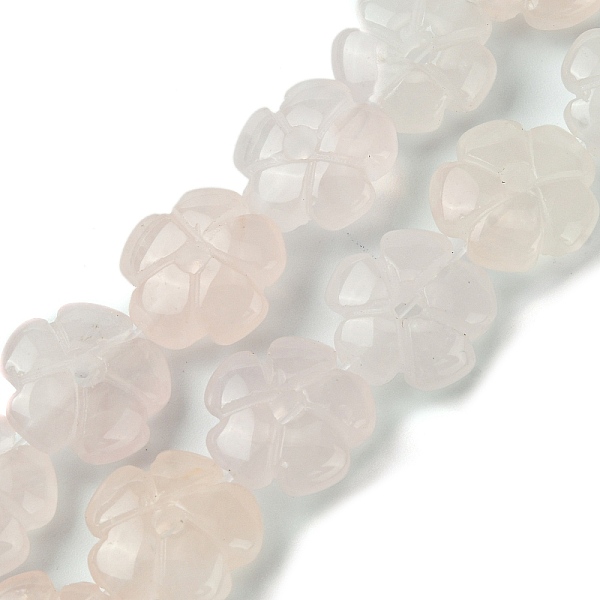 PandaHall Natural Rose Quartz Beads Strands, Flower, 14x14x5.5mm, Hole: 1.2mm, about 29pcs/strand, 14.80''(37.6cm) Rose Quartz Flower
PandaHall Natural Rose Quartz Beads Strands, Flower, 14x14x5.5mm, Hole: 1.2mm, about 29pcs/strand, 14.80''(37.6cm) Rose Quartz Flower